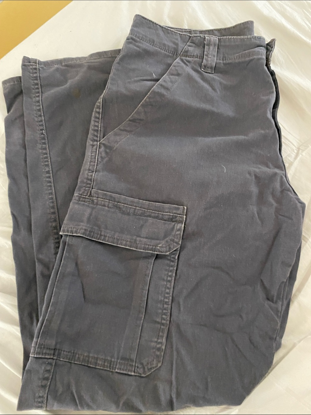 Wrangler Cargo Pants with Side Pockets dark grey 32 32